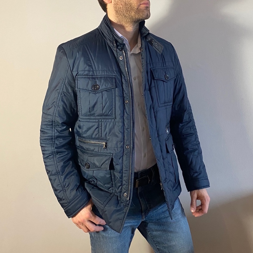 Hugo Boss four pocket rain jacket